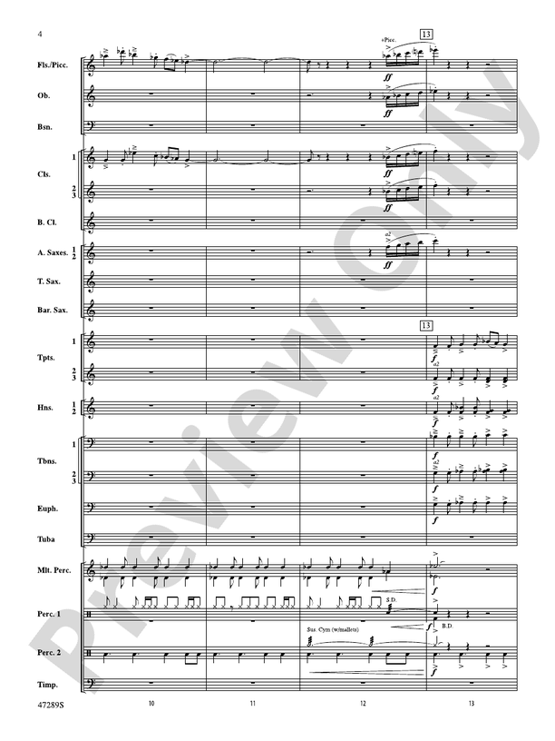 A Symphonic Celebration - Concert Band Conductor Score & Parts (Digital Download)