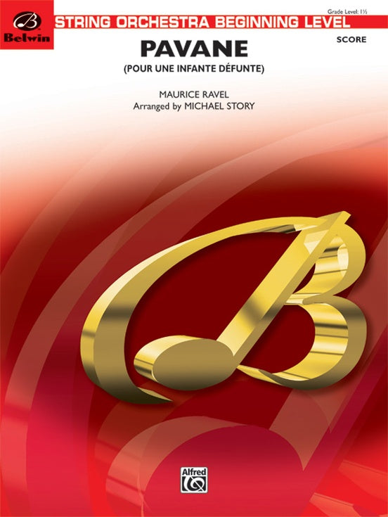 Pavane (Pour Une Infante Defunte) – String Orchestra Conductor Score & Parts (Digital Download)