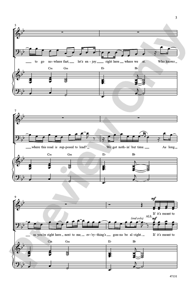 Meant to Be – SATB Choral Octavo (Digital Download)