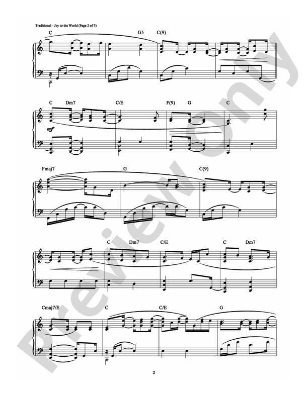 Joy to the World - DSM-PS-0004711 - Piano (Digital Download)