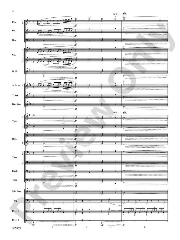 America, the Beautiful - DSM-PK-0001688 - Concert Band Conductor Score & Parts (Digital Download)