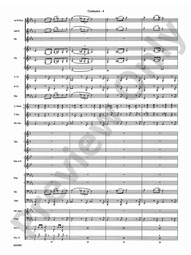 Procession of the Sardar (from Caucasian Sketches) - Concert Band Conductor Score & Parts (Digital Download)
