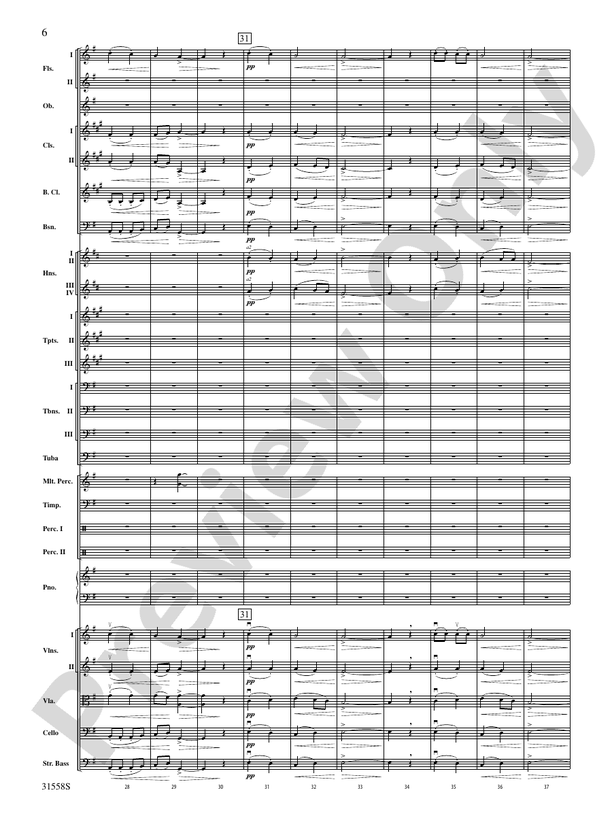 Serenade for Strings Mvt. IV Finale (Tema Ruso) – Full Orchestra Conductor Score & Parts (Digital Download)