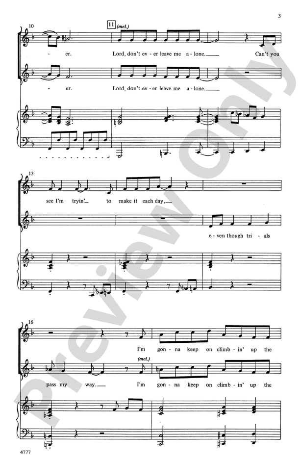 Climbin' Up the Mountain – 2-Part Choral Octavo (Digital Download)