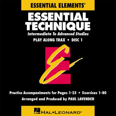 Essential Technique (Original Series) - Play Along Trax (2-CD set) - Hal Leonard Performance/Accompaniment CD CD
