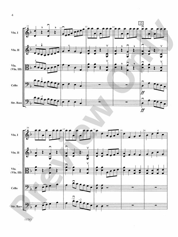Arlington Sketches – String Orchestra Conductor Score & Parts (Digital Download)