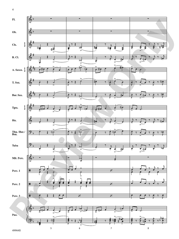 Battle Cry – Concert Band Conductor Score & Parts (Digital Download)