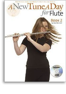 A New Tune A Day Book 2 - Flute/CD by Bennett Boston BM12166