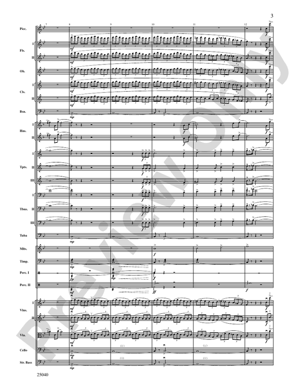Honor, Laud and Rejoice – Full Orchestra Conductor Score & Parts (Digital Download)