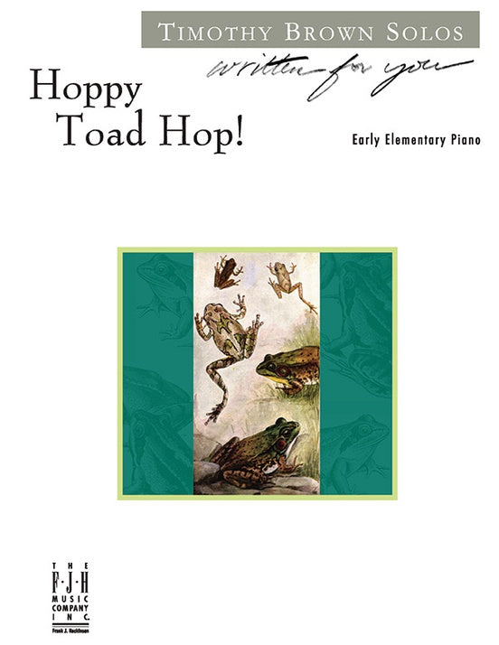 Hoppy Toad Hop! - Piano (Digital Download)
