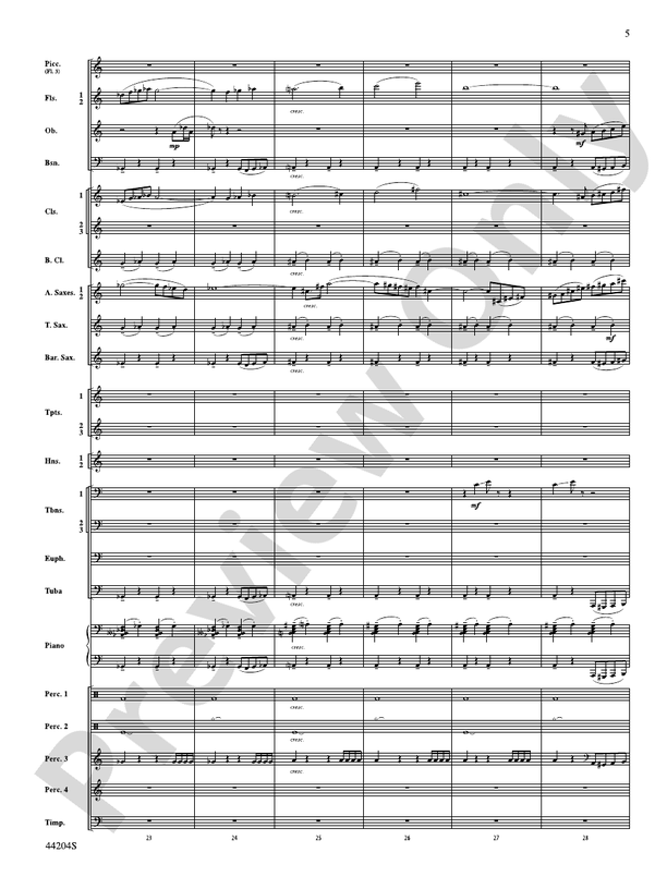 The Vikings - Concert Band Conductor Score & Parts (Digital Download)