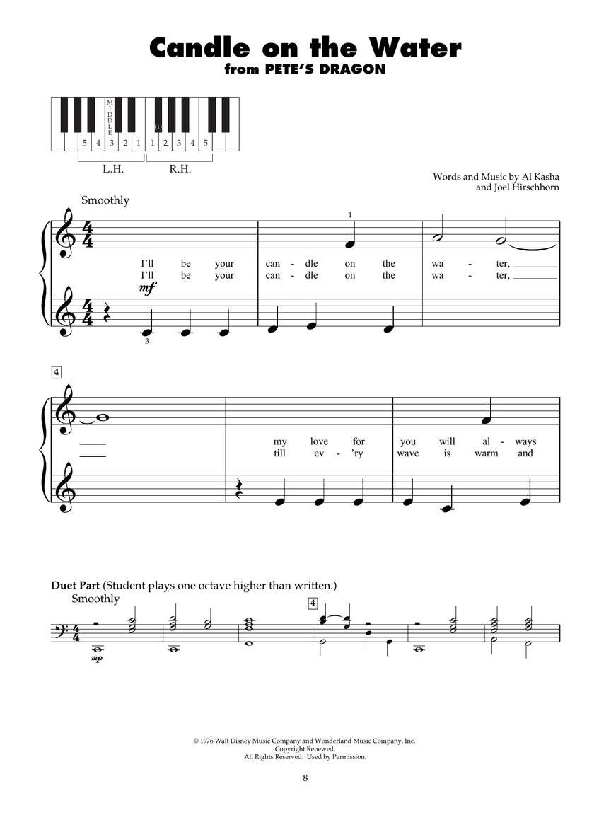 Disney Movie Fun - 2nd Edition - Five-Finger Piano Hal Leonard 1157656