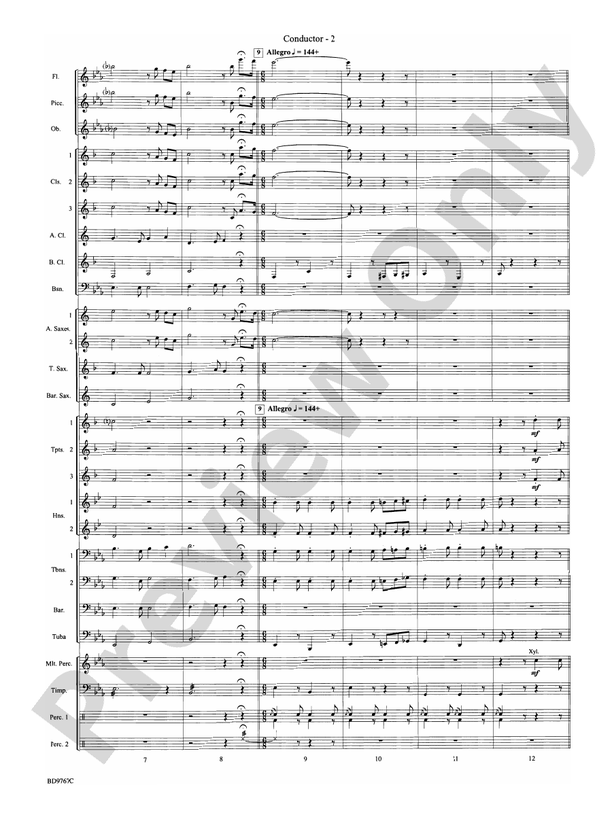 Viva Italia! (Grade 3) - Concert Band Conductor Score & Parts (Digital Download)