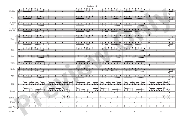 Know Your Enemy – Marching Band Conductor Score & Parts (Digital Download)