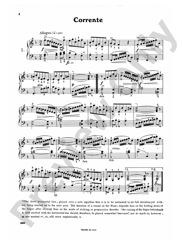 Handel - Twelve Easy Pieces (Ed. Hans von Bulow) - Piano Solo (Digital Download)