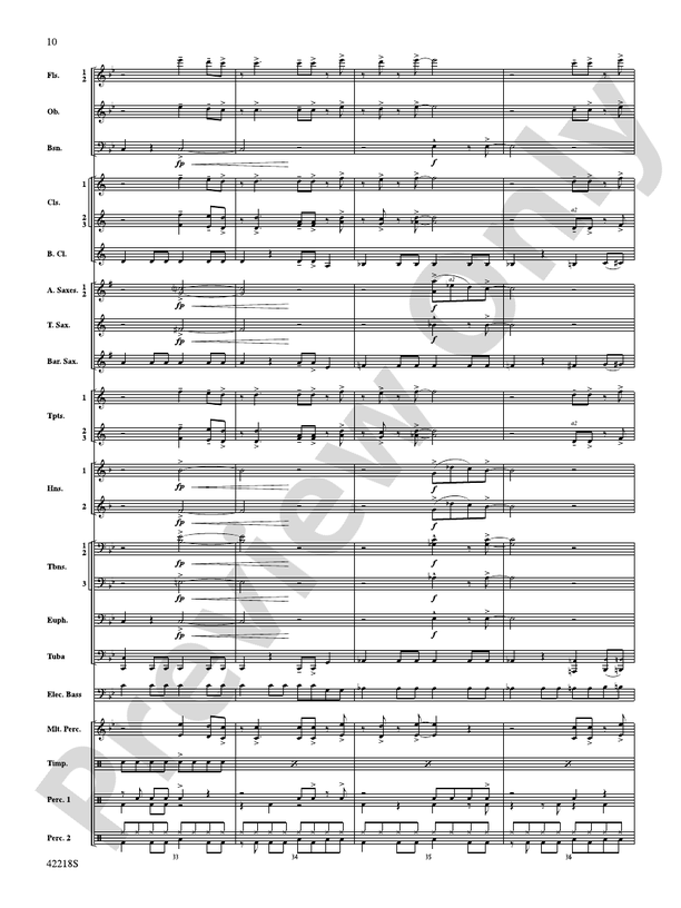 Tower of Power Greatest Hits - Concert Band Conductor Score & Parts (Digital Download)
