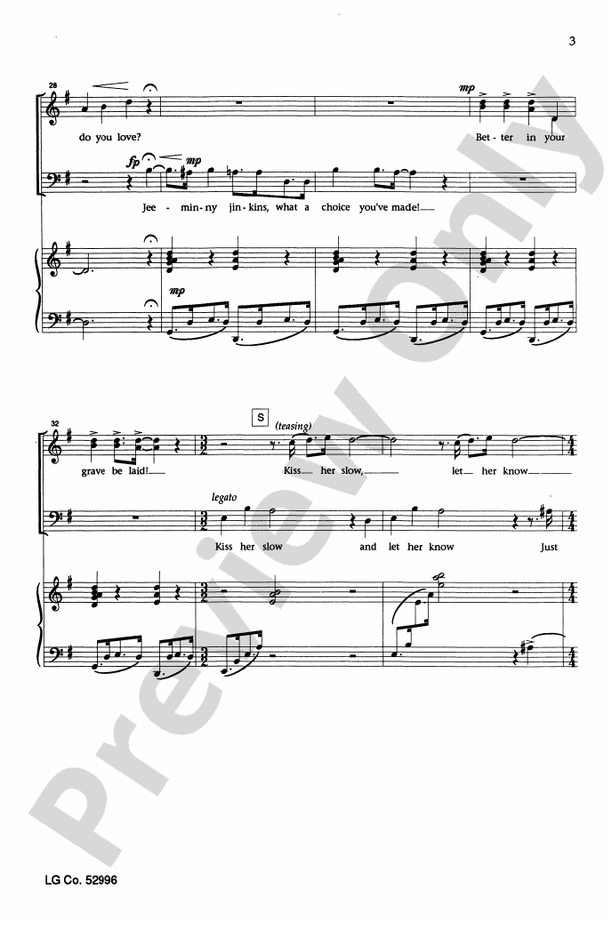 Green Dances – SATB Choral Octavo (Digital Download)