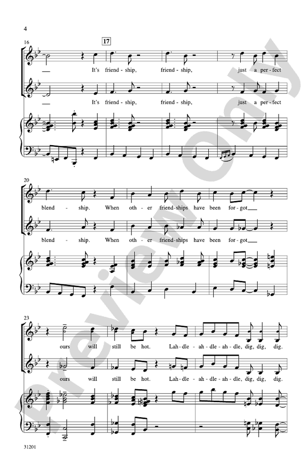 Friendship – 2-Part Choral Octavo (Digital Download)