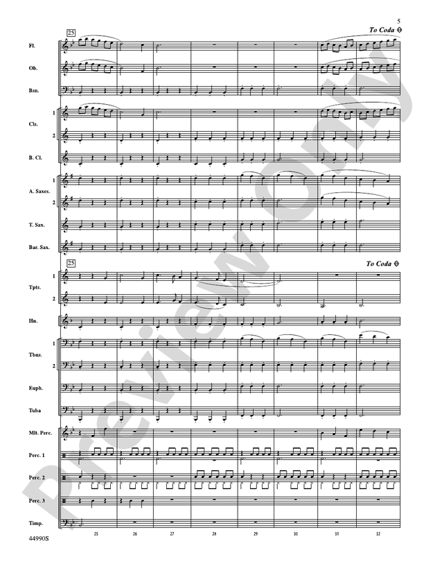 Awaken the Giant - Concert Band Conductor Score & Parts (Digital Download)