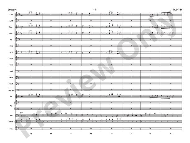 Told Ya So - Jazz Ensemble Conductor Score & Parts(Digital Download)