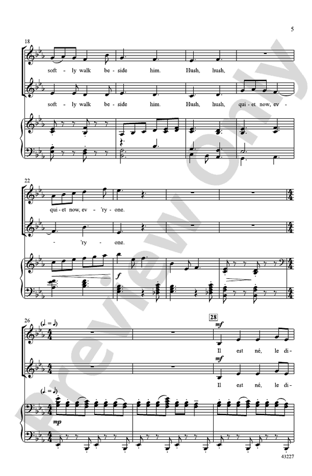 Joyeux Noël! – 2-Part Choral Octavo (Digital Download)