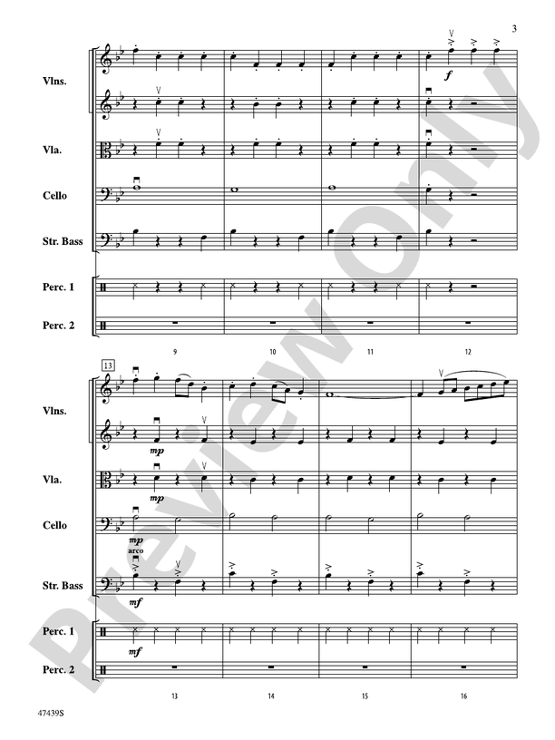 Sleigh Ride (Grade 3) - String Orchestra Conductor Score & Parts (Digital Download)