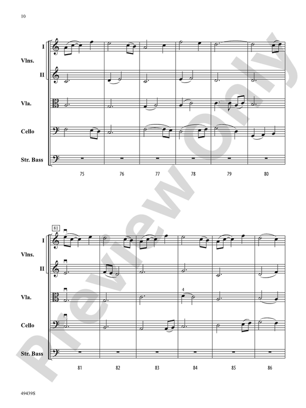 Heroes Among Us - String Orchestra Conductor Score & Parts (Digital Download)
