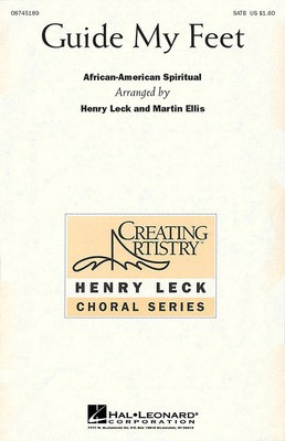 Guide My Feet - SATB Henry Leck|Martin Ellis Hal Leonard Choral Score Octavo