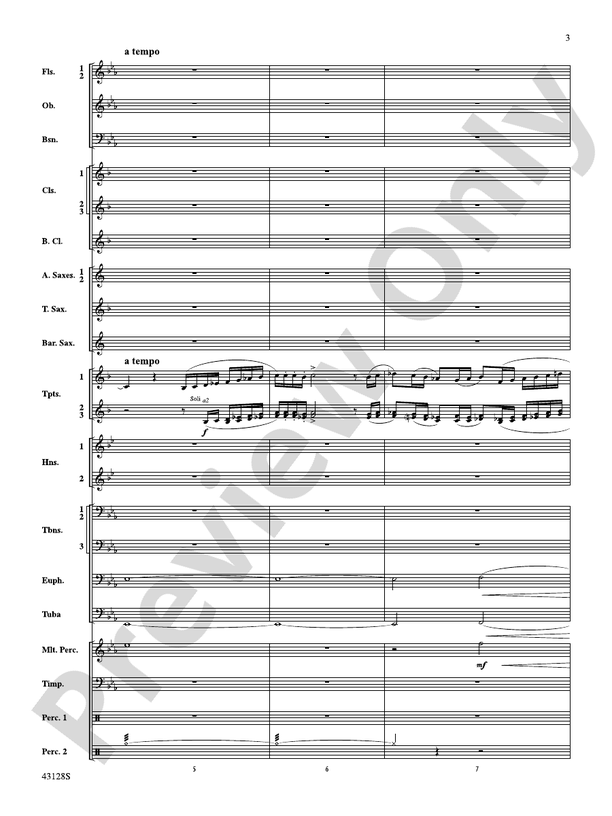 Jubilee - Concert Band Conductor Score & Parts (Digital Download)