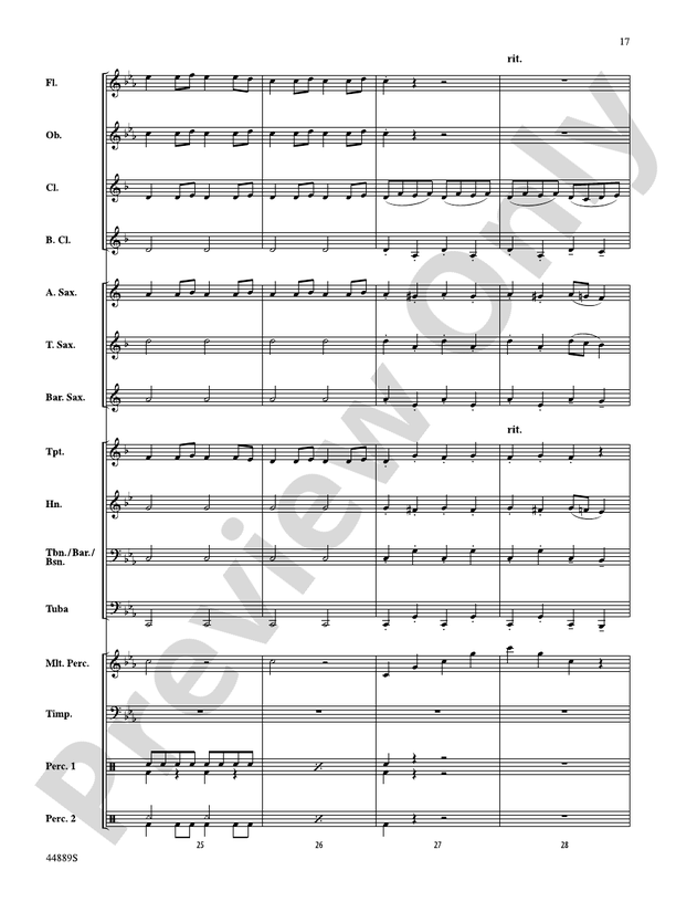 Three Miniature Nutcrackers - Concert Band Conductor Score & Parts (Digital Download)