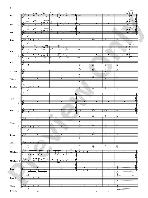 Windstorm - Concert Band Conductor Score & Parts(Digital Download)