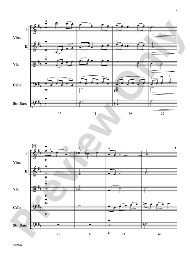 From Darkness, Joyful Sounds Are Born - String Orchestra Conductor Score & Parts (Digital Download)