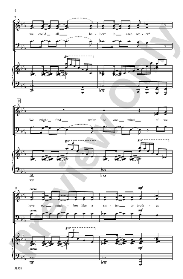 Stronger Together - SAB Choral Octavo (Digital Download)