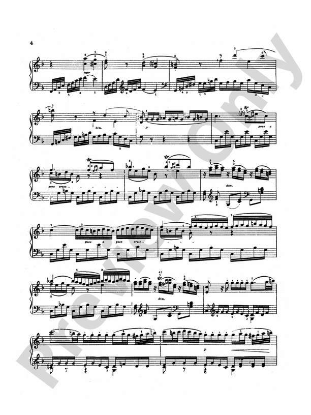Beethoven - Pieces for the Musical Clock - Piano Solo (Digital Download)