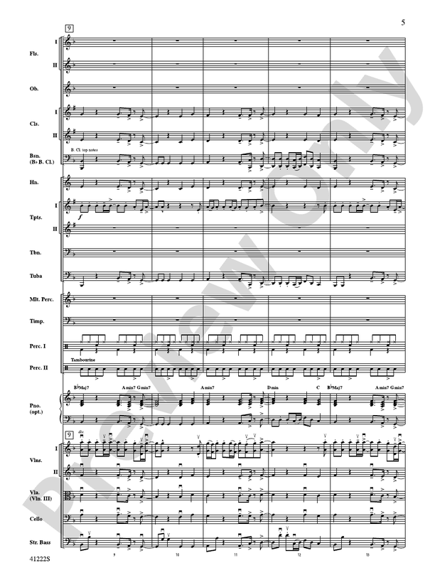 Treasure - Full Orchestra Conductor Score & Parts (Digital Download)