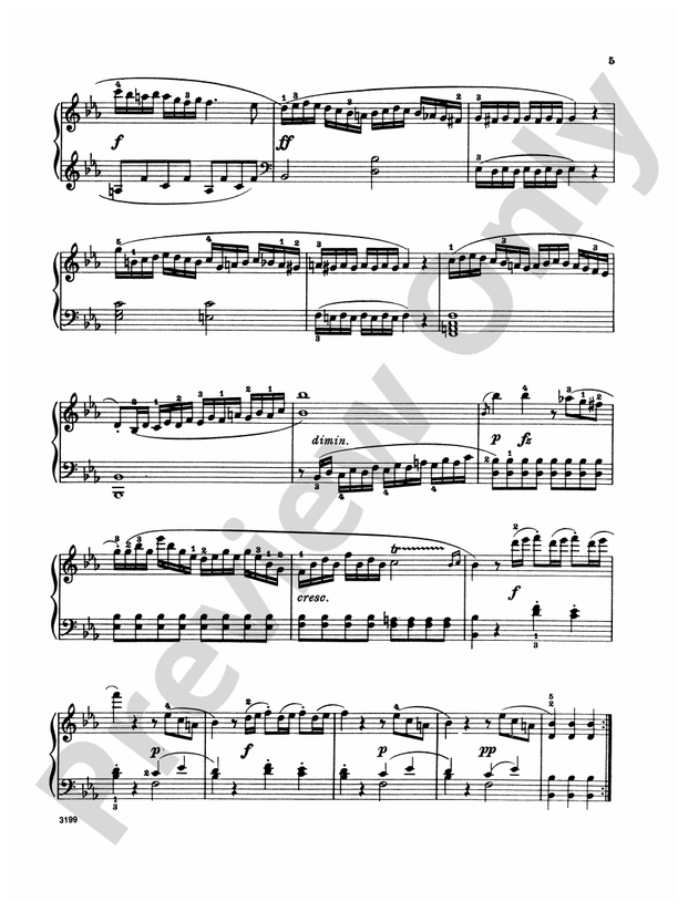Beethoven - Sonatinas, Complete - Piano Solo (Digital Download)