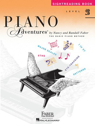 Piano Adventures Level 2B Sightreading Book - Piano by Faber/Faber Hal Leonard 117301