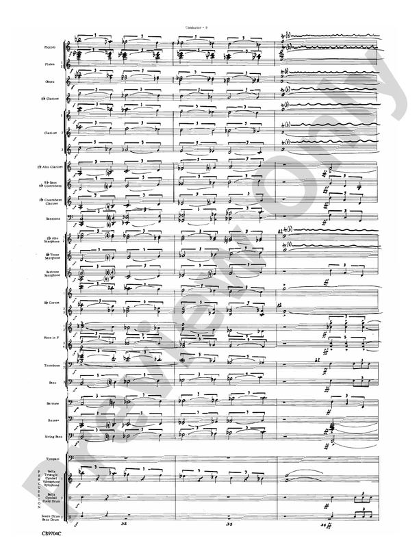 Star Wars Medley (Grade 4) - Concert Band Conductor Score & Parts (Digital Download)