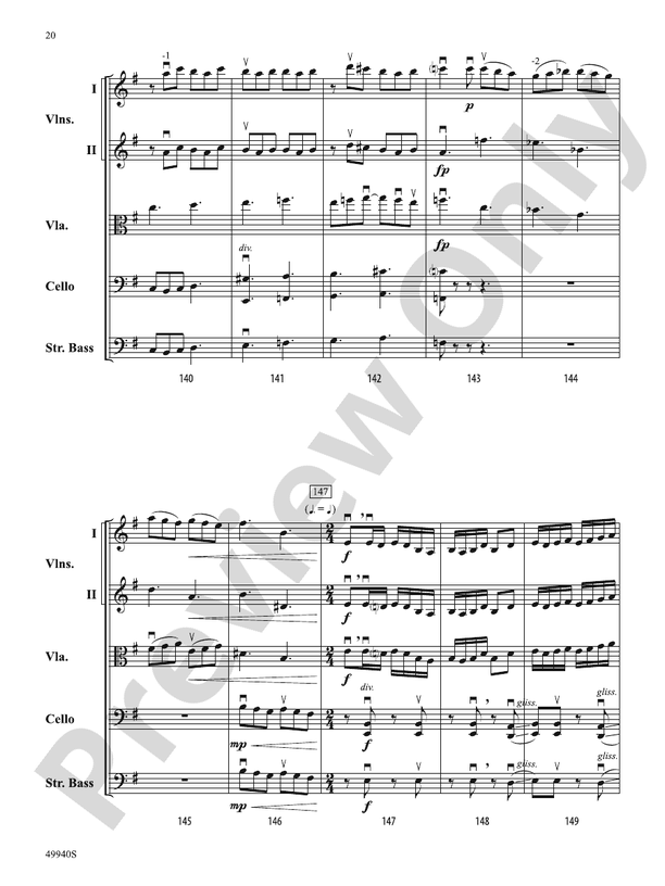 Subterranean Dialogues - String Orchestra Conductor Score & Parts (Digital Download)