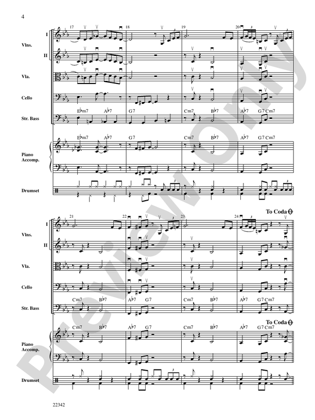 J. D. Meets the Rhythm Section – String Orchestra Conductor Score & Parts (Digital Download)