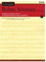 Brahms, Schumann & More - Volume 3 - The Orchestra Musician's CD-ROM Library - Double Bass - Various - Double Bass Hal Leonard CD-ROM