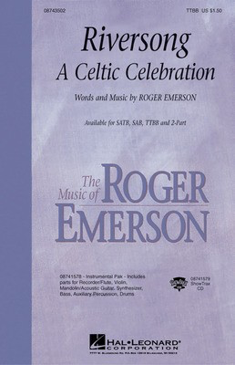 Riversong - (A Celtic Celebration) - Roger Emerson - TTBB Hal Leonard Octavo