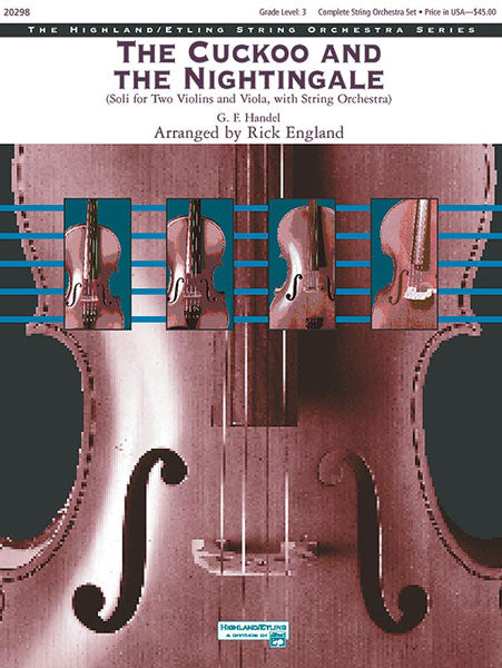 CUCKOO AND THE NIGHTINGALE GR 3 H/E STR ORCH HANDEL