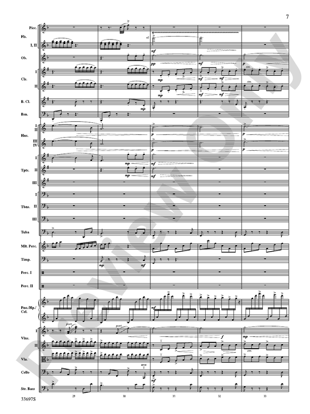 Harry Potter and the Half-Blood Prince, Concert Suite from – Full Orchestra Conductor Score & Parts (Digital Download)