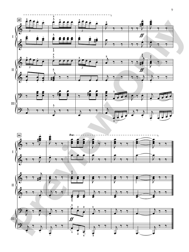 Essential Keyboard Trios: 10 Intermediate to Early Advanced Selections in Their Original Form - 1 Piano, 6 Hands (Digital Download)