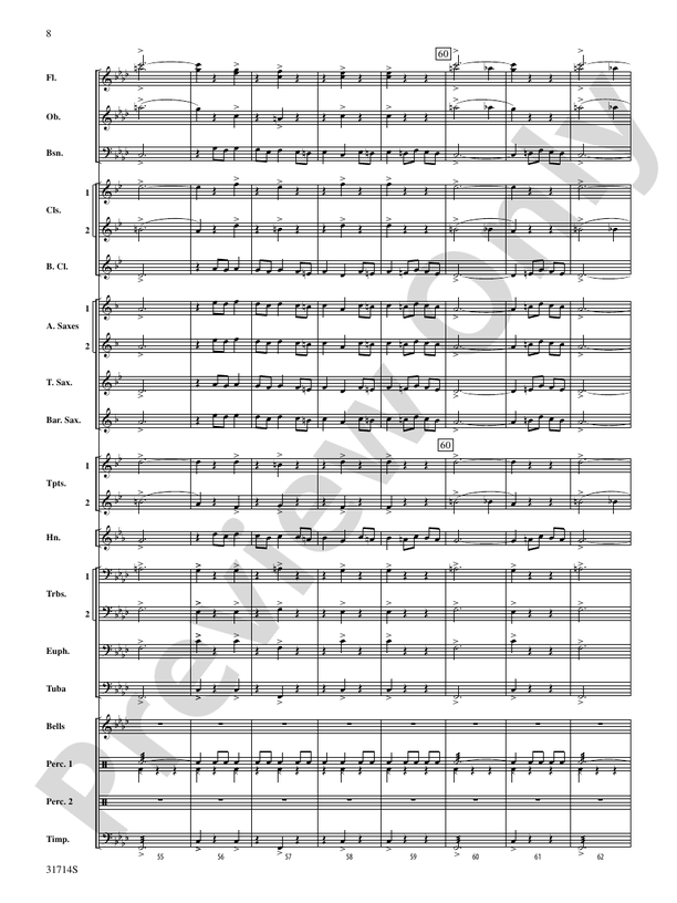Scheherazade Selections - Concert Band Conductor Score & Parts (Digital Download)