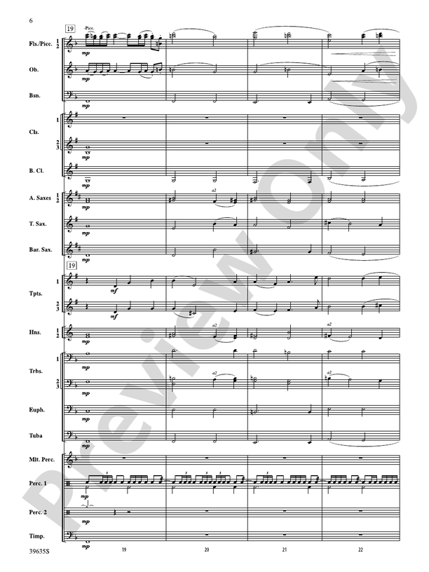 Commemoration Overture - Concert Band Conductor Score & Parts (Digital Download)