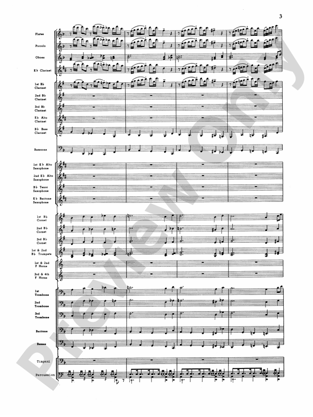 Third Suite (I. March, II. Waltz, III. Rondo) - Concert Band Conductor Score & Parts (Digital Download)