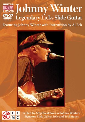 Johnny Winter - Legendary Licks Slide Guitar - Guitar Cherry Lane Music DVD
