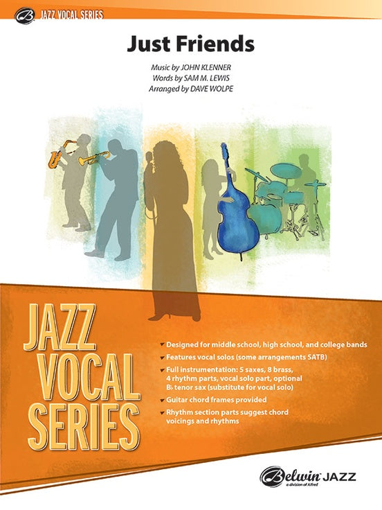 Just Friends (Jazz Vocal Series) - Jazz Ensemble Conductor Score & Parts(Digital Download)